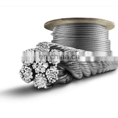 Good Performance elevator parts 8mm Stainless Steel Wire Rope for sale