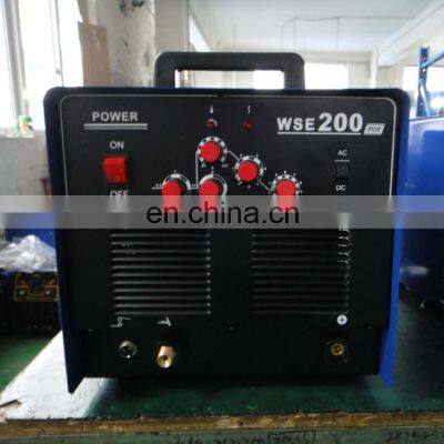 Soldadora de inversores AC/DC de alta frecuencia de aluminio TIG WSE200 photo-2