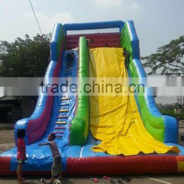 Cheap Ao QI PVC Trapualin Inflatable Water Slides for USA Market photo-3
