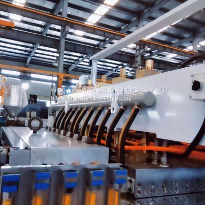 pp hollow plate equipment production line