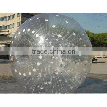 Hot Sale Transparence Colorfull Grass Tpu Pvc Inflatable Body Zorb Balls on Snow for Kids 2.6m/2.8m photo-6