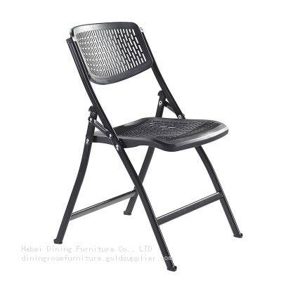 Plastic Folding Chair with Iron Legs DC-P92