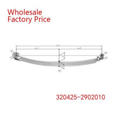 320425-2902010 GAZ Black Rear Leaf Spring Wholesale For GAZ