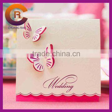 2015 New Design Printed Business Graphic Paper Crafts Greeting Wedding Invitation Card photo-4