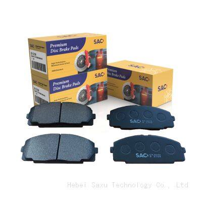 Auto car brake pads D1344 D2104 for Toyota Hiace Dyna