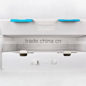 Professional Factory Biodegradable Raw Material Custom Color Strong Packaging Hard Cardboard Carrying Box With Handle photo-4