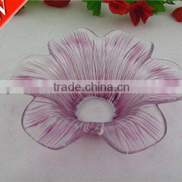 metal flowers for crafts with candle holder
