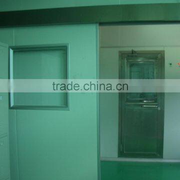 OKM automatic operating room door, standard size hospital door glass window, hospital glass door