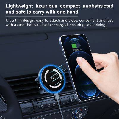 Magsafe Wireless Charger 15W Fast Charger Phone Holder photo-4