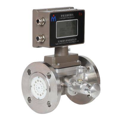 Petroleum and Chemical Industry RS485 Turbine Gas Flowmeter for LPG CNG