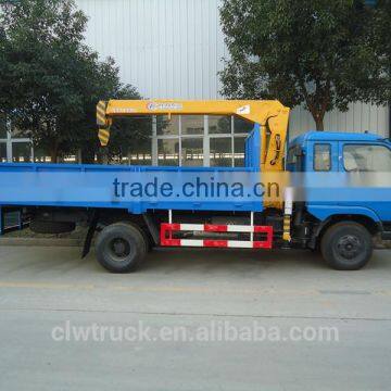 Best Price Dongfeng 5 tons truck crane,4X2 truck crane on sale