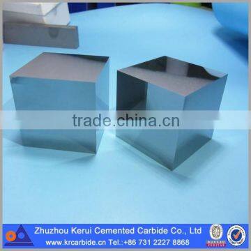 1 kilogram grinding solid tungsten carbide cube in size of 40.6x40.6x40.6mm