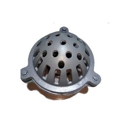 BS DN100 Flanged Cast Iron Ductile Iron Check Foot Valve for Industrial Water Pump and Rotating Pump Applications