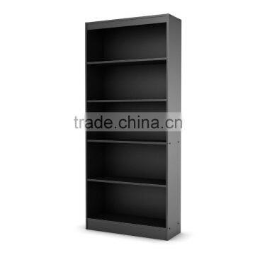 New design 5-Shelf Wooden Bookcase