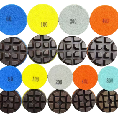 Resin Grinding Discs for Concrete Floor Sealing and Curing Construction, Available in a Full Range of Specifications From 50# to 2000#, Direct From the Source