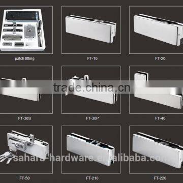 Wholesale China Sahara FT-420 Stainless Steel Hinges for Tempered Glass Door Clamps photo-6