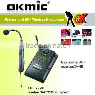 UHF PLL Instrument Wireless Microphone OK-8R/AH1