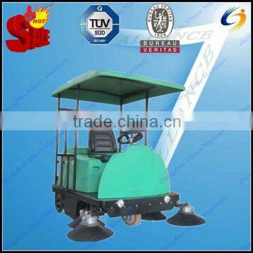 Electric road sweeper machine