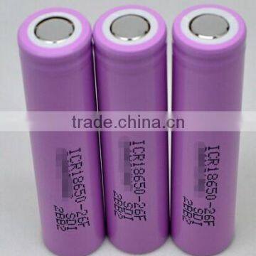 ICR18650-26F 3.6V 2600mAh Li-ion Rechargeable 18650 Battery photo-4