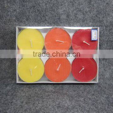 Scented Home Decoration Multi-colored Candle
