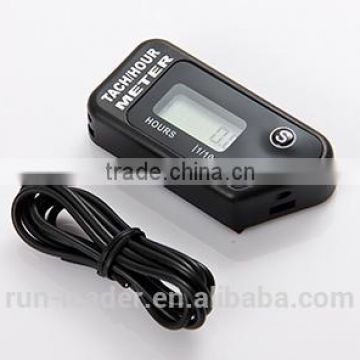 RL-HM016R Digital Erasable Tachometer Hour Meter Used For Motocross,Dirt Bike,Motorcycle,Snowmobile,Marine,Ski,Generator