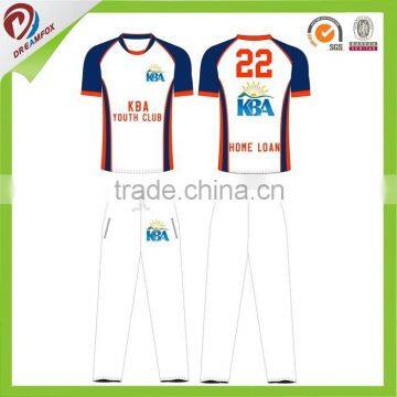 high quality sublimated custom cricket kit design, kenya cricket kits