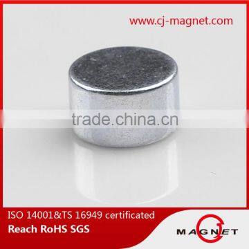 Neo magnet china suppliers with zinc-coated N42M