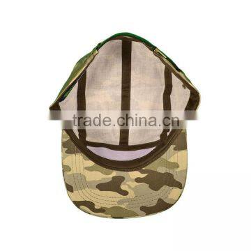 Fashion Custom Flat Top Stylish Pattern Design Cotton Twill Military Style Cap for Promotion photo-5