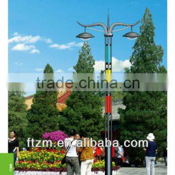 Decorative courtyard garden lighting pole light