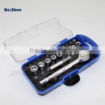 23pc socket set ratchet wrench ratchet screwdriver