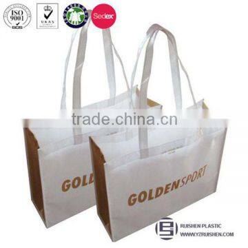 Environmental non woven shopping bags for customs