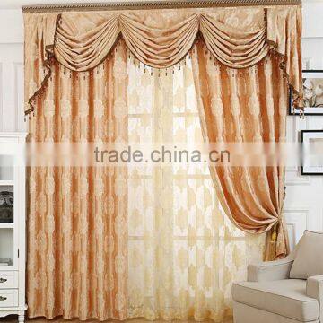 European style curtain cloth Jacquard room custom curtain Bedroom living room curtain                        
                                                Quality Choice