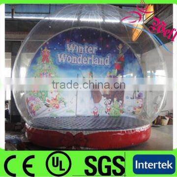 Christmas decoration happy new year decorations artificial white snow for inflatable cheap snow globe