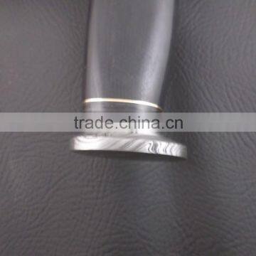 Custom Damascus Handmade Hunting Knife. With Leather Sheath. Top Quality photo-5