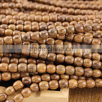 PBB018 Natural Wood Buddhist Prayer Mala Beads Necklace,Meditation 108 Mala Beads photo-3