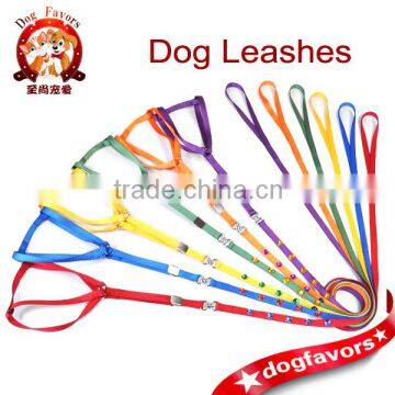 Diamond Color Style Dog Lead Webbing and Harness Combinations