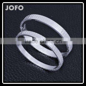 European Style Jewellery Wholesale Couple Charms New Model Stainless Steel Bangles