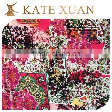 No Stretch Not Fade Crepe 100%rayon Fabric photo-3