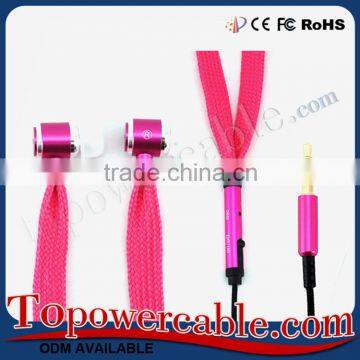 Fashion Shoelace DFor Nokia E63 For Samsung Foresign In-Ear Earphone Htc 10 photo-2