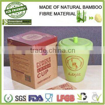 convenient biodegradable bamboo fibre mug,coffee cup