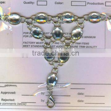 New Arrive Fancy Metal Rhinestone Detachable Collar -- H1412060 photo-2