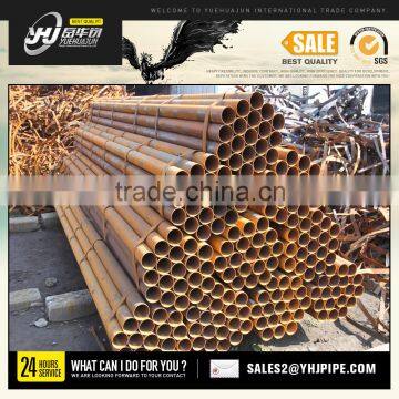 WELDED BLACK SQUARE STEEL PIPES USED FOR CONSTRUCTION MATERIAL