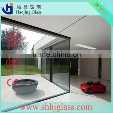 clear tinted low-e high quality laminated glass price/silk laminated glass