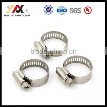 Automotive Small Round Screw Type Hose Clamps Made in China 
