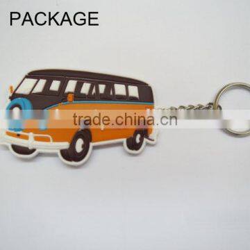 Customized Car Shaped Silicon Key Rings