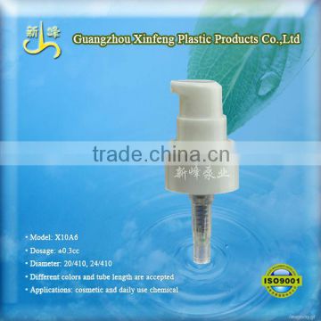 20/410 plastic small lotion pump