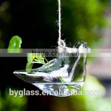 hanging vase bird shape