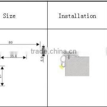 triangle aluminum profile