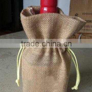 Jute Wine Package Bag Printing Customer's Logo