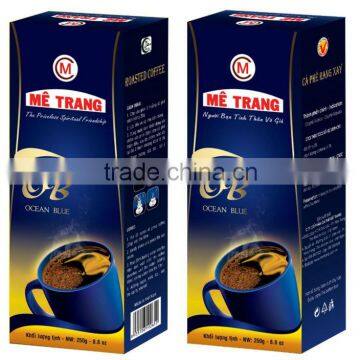 OCEAN BLUE GROUND COFFEE - ME TRANG BRAND - OB label